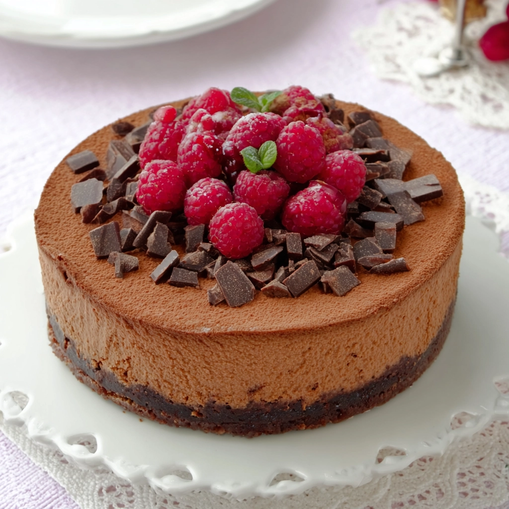 Gâteau mousse au chocolat