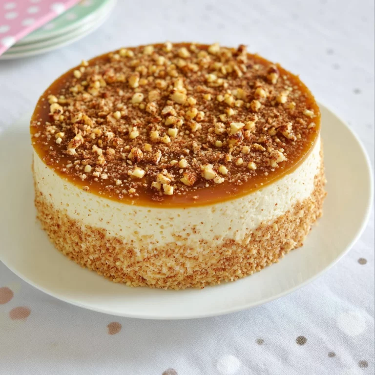 Gâteau nuage praliné