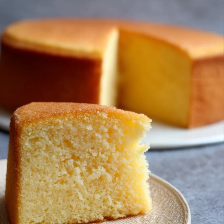 Gâteau ultra fondant au citron