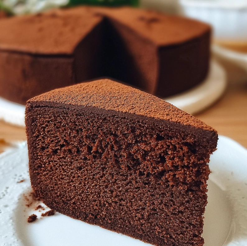 génoise au chocolat