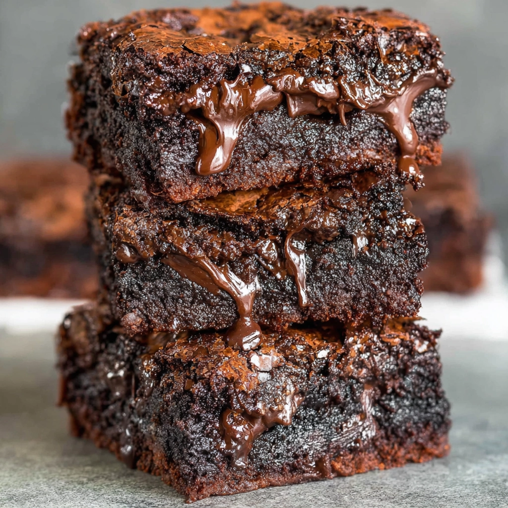 Greek Yogurt Chocolate Brownies