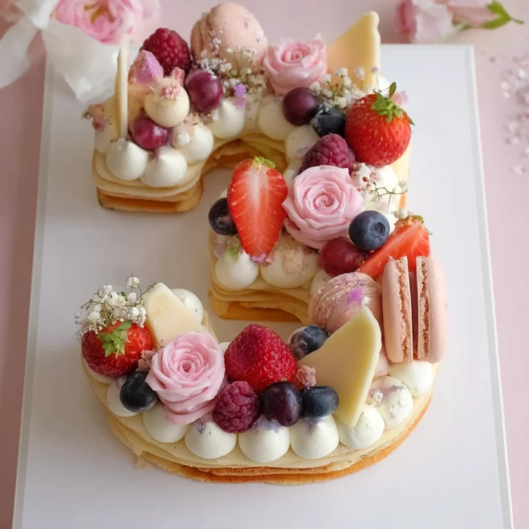 Le Number Cake