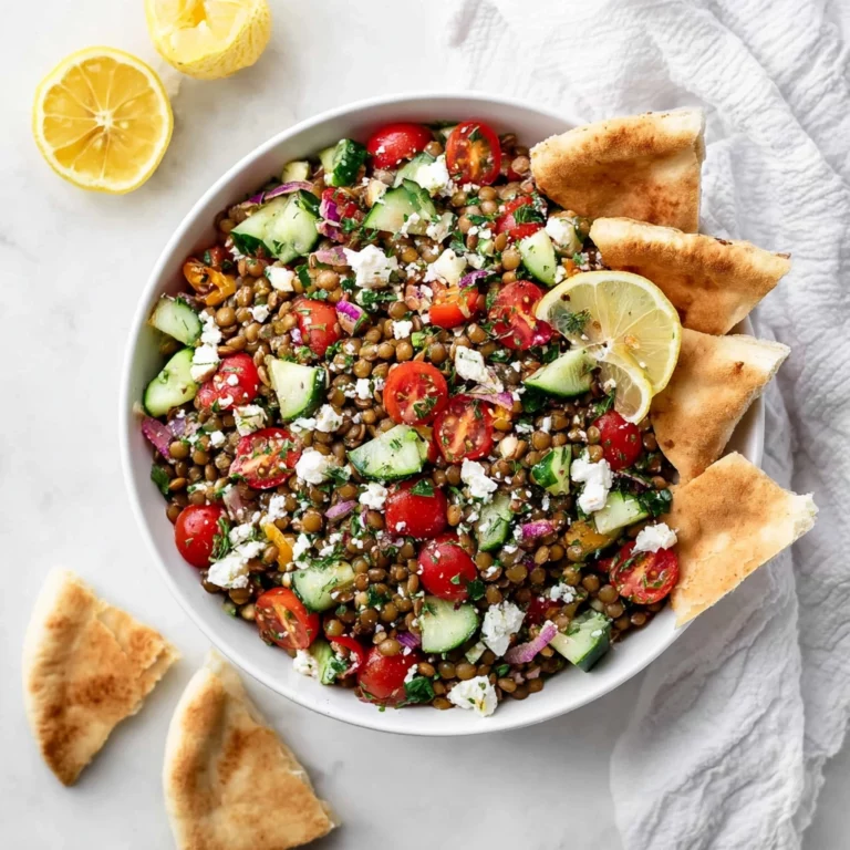 Mediterranean Lentil Salad
