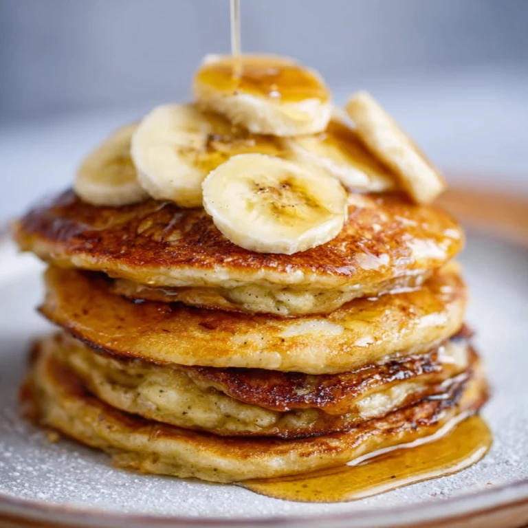 Pancakes banane healthy sans sucre