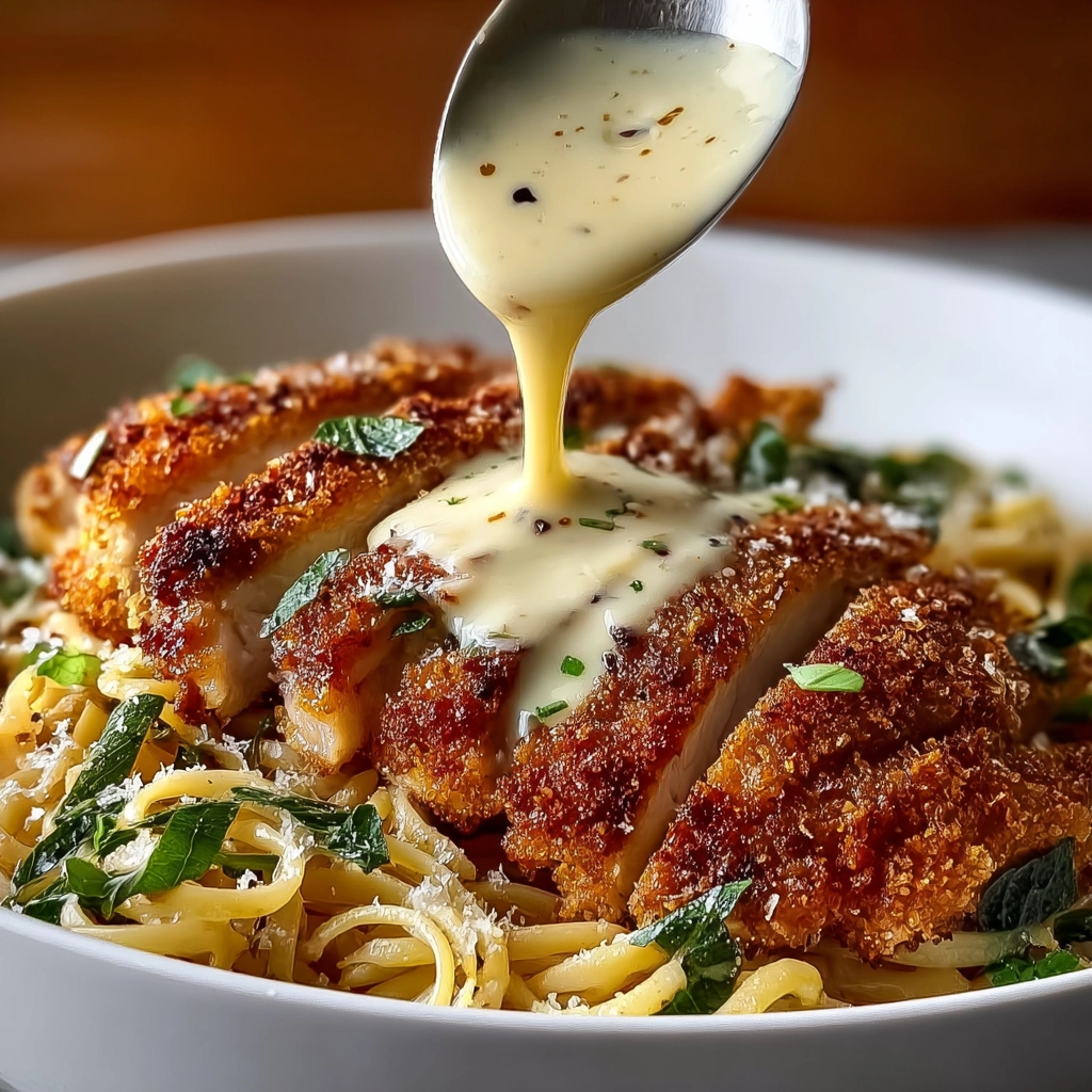 Poulet Parmesan Crémeux