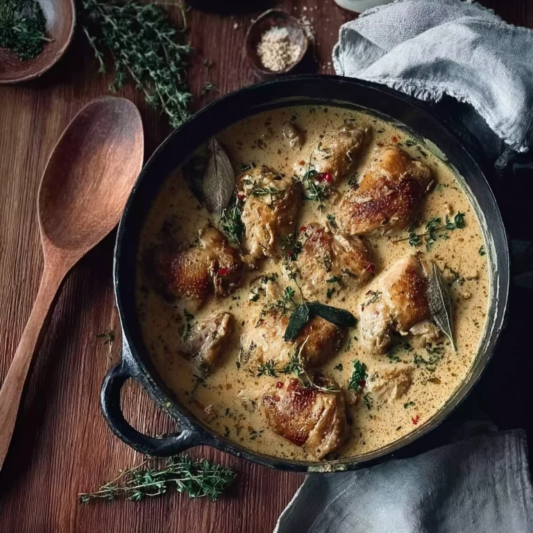 Poulet à la normande