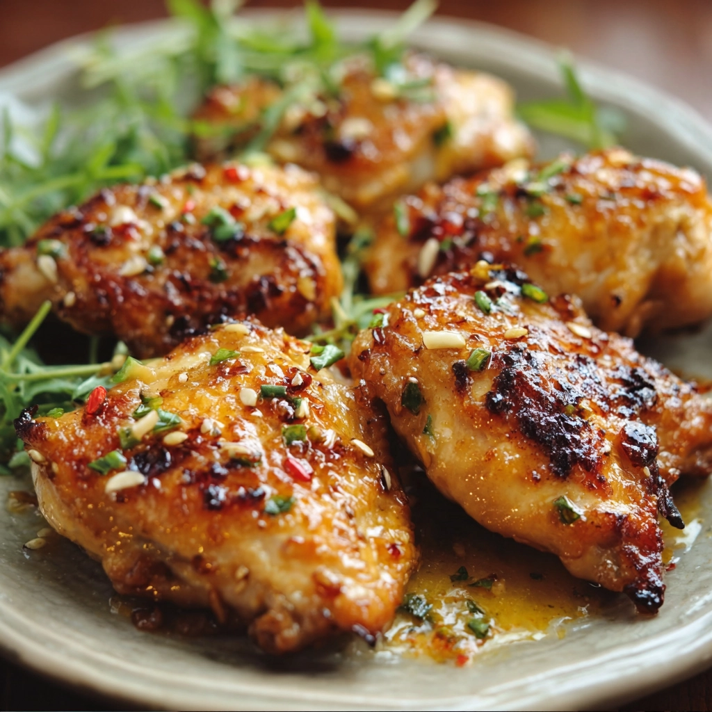 Poulet miel et moutarde