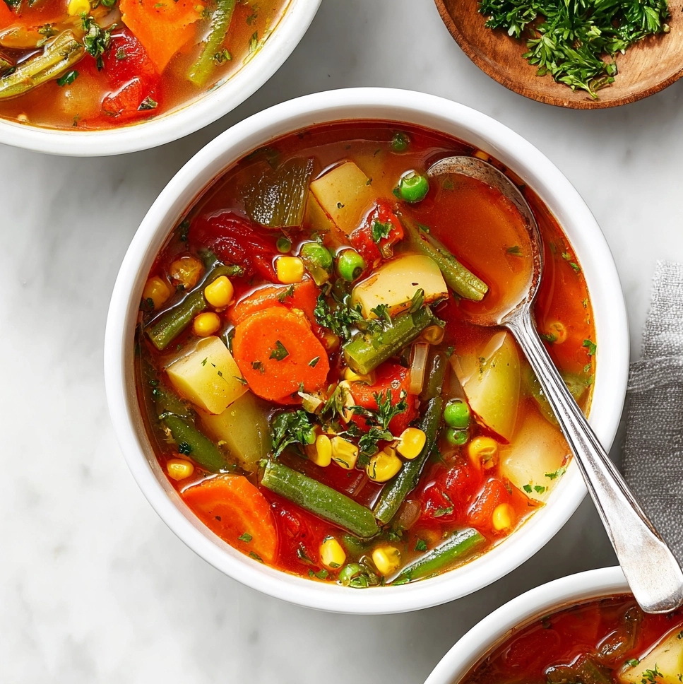 Soupe de légumes : Le guide complet pour réussir cette recette réconfortante 5 Vegetable Soup Serving