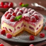 gâteau magique framboise