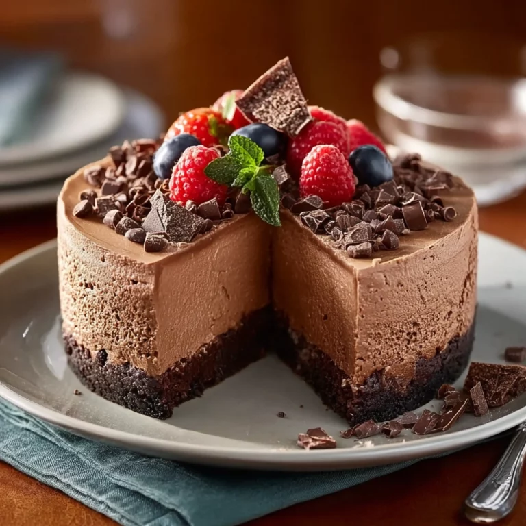 gâteau mousse chocolat
