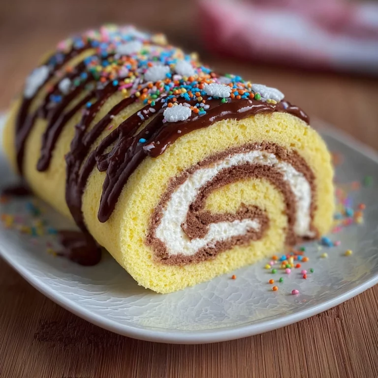 gâteau roulé au Nutella