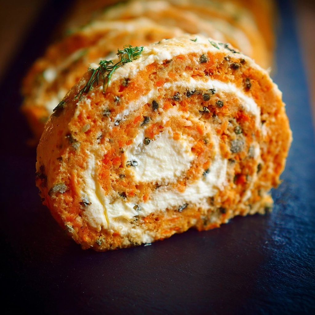 roulé carottes Saint-Morêt échalote