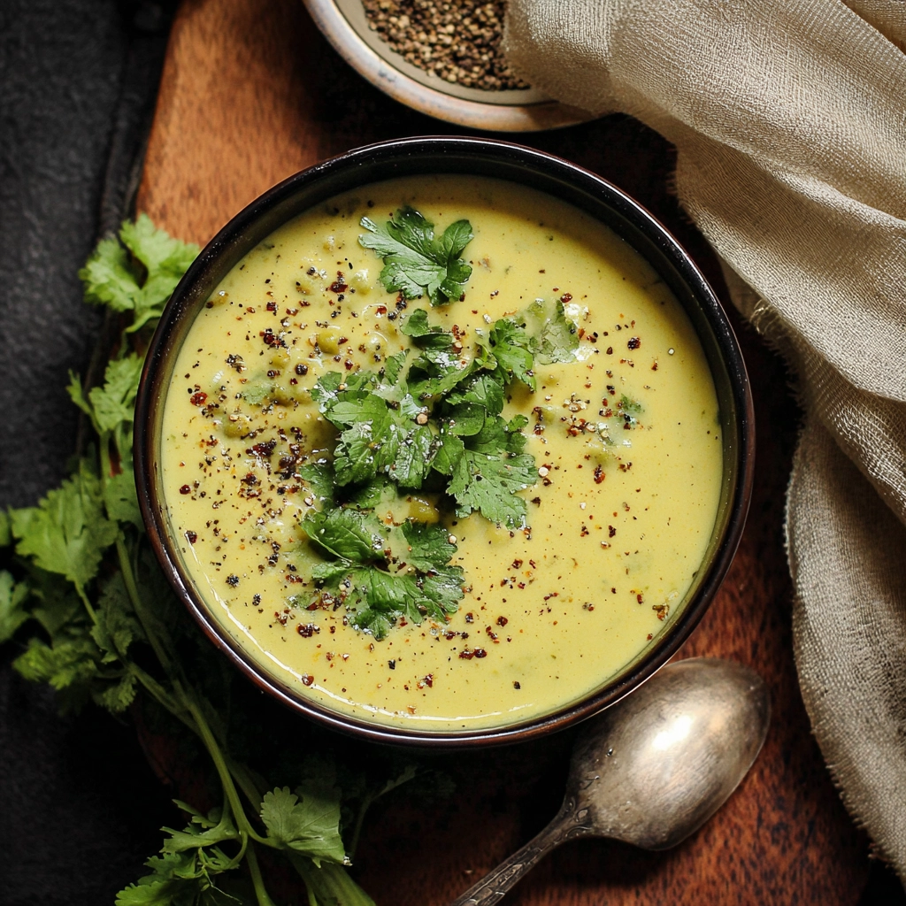 Soupe de lentilles lait de coco et épices : un bol réconfortant aux saveurs exotiques 5 service soupe de lentilles lait de coco et épices