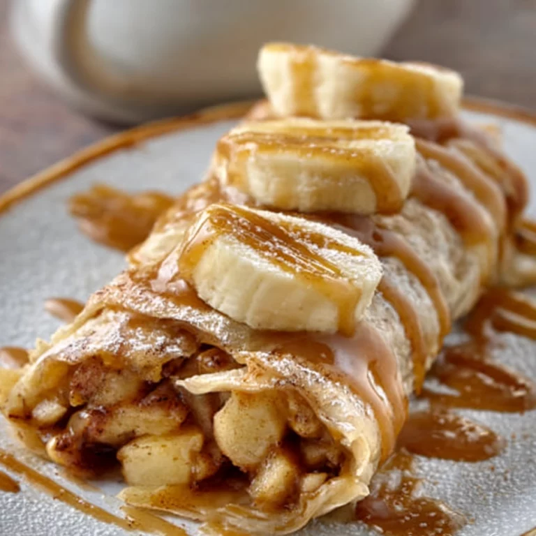 Apple Walnut Crepes