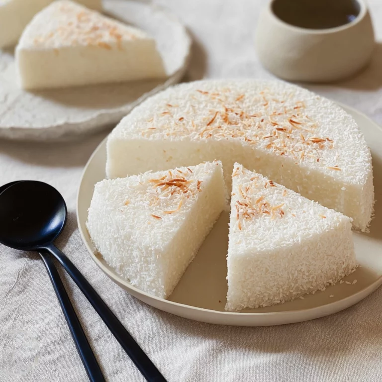 Coconut Fondant Cake