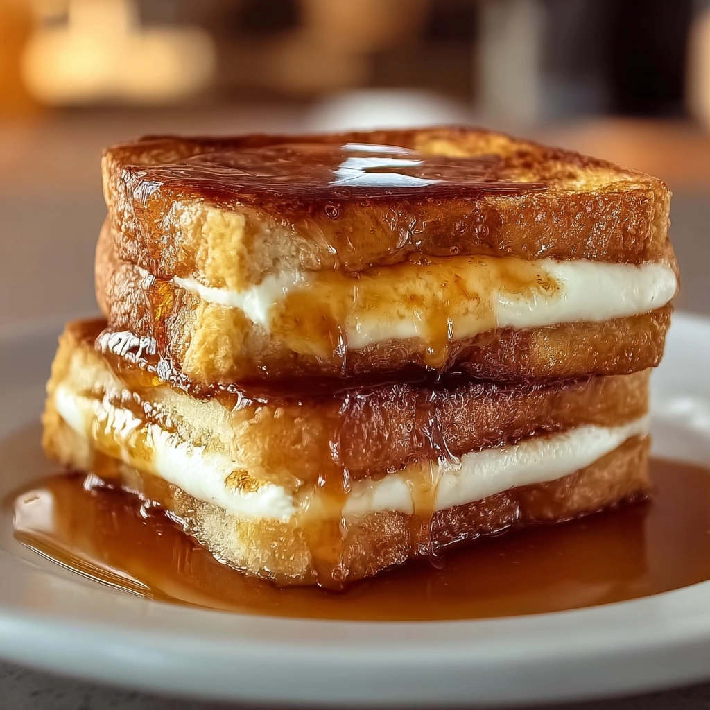 Crème Brûlée French Toast : une idée gourmande pour un brunch irrésistible 5 Crème Brûlée French Toast Serving