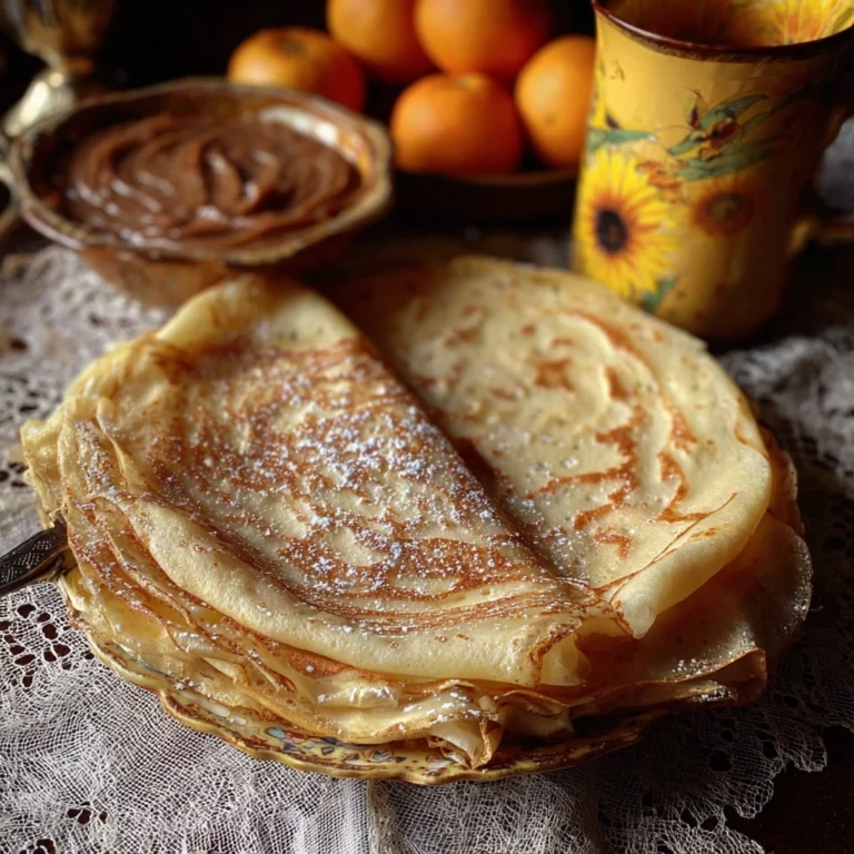 Crêpes Cyril Lignac