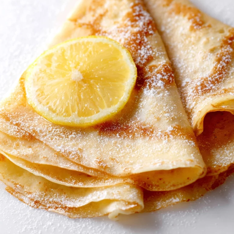 Easy French Crepes