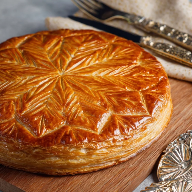 Galette Rois Creme Amande Pommes