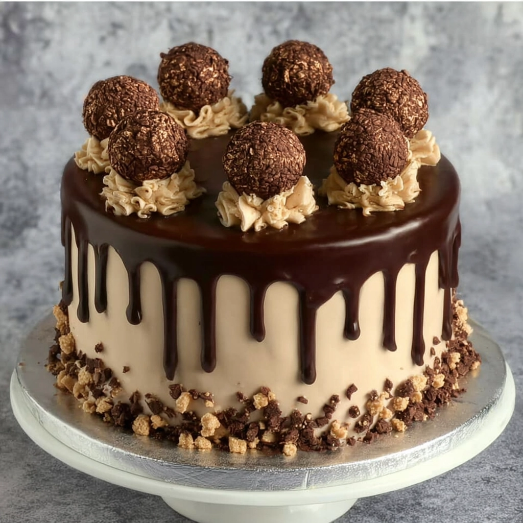 Gâteau Ferrero Rochers