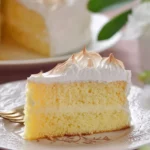 Gâteau nuage au citron