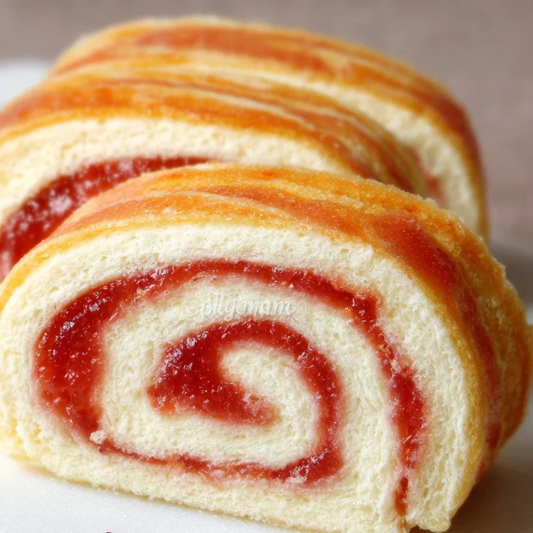 Gâteau roulé à la confiture