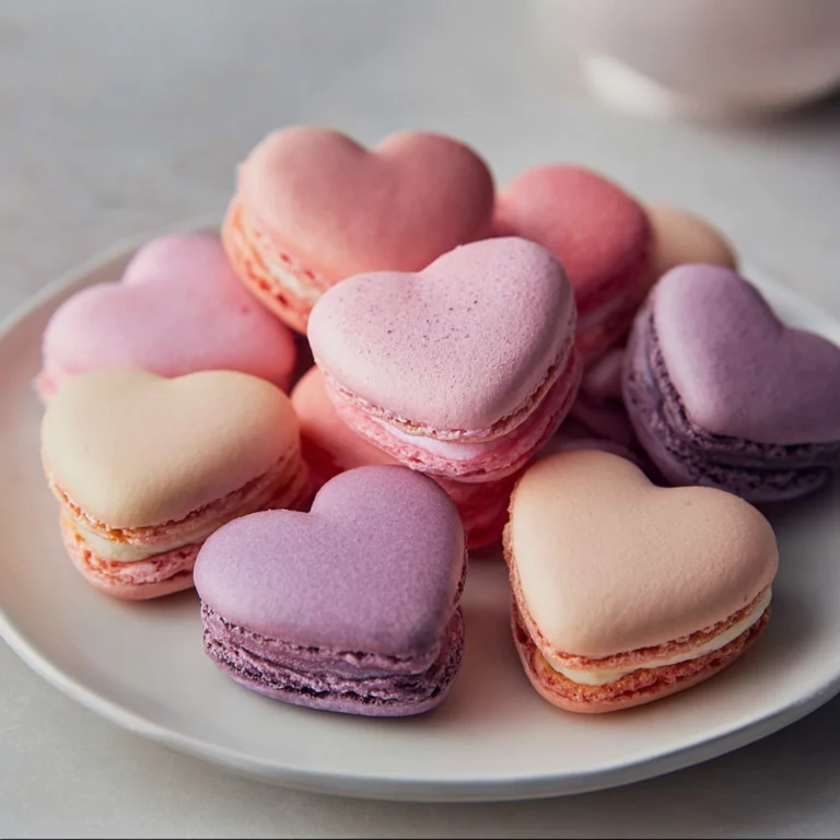 Heart Shape Macarons