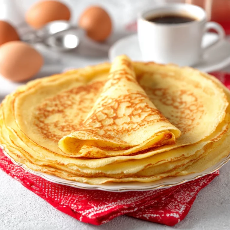 Homemade French Crepes