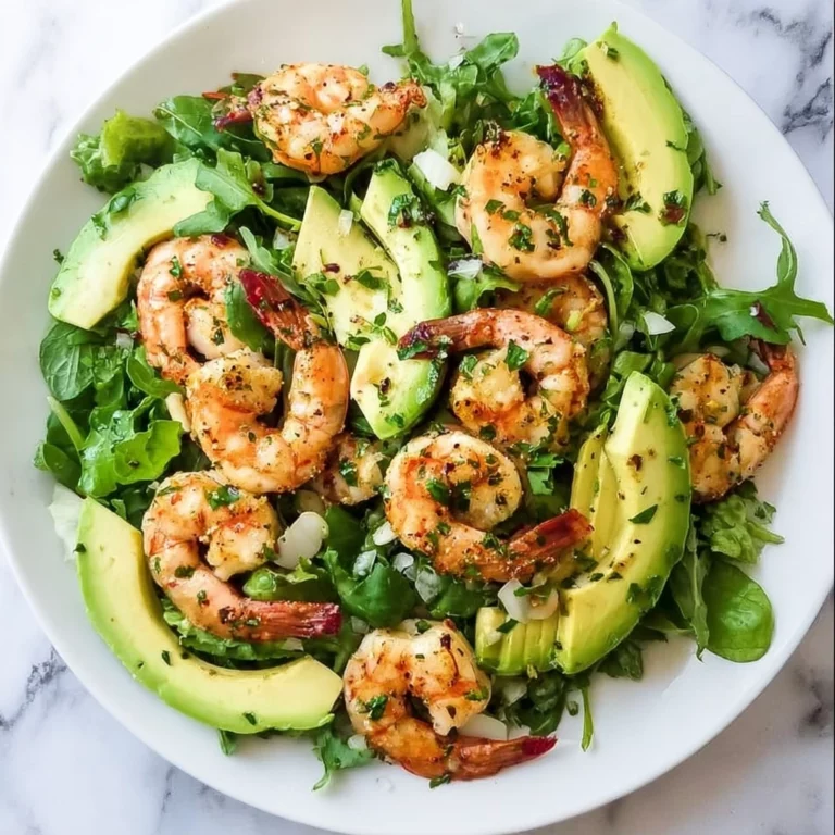 Salade Avocat Crevette