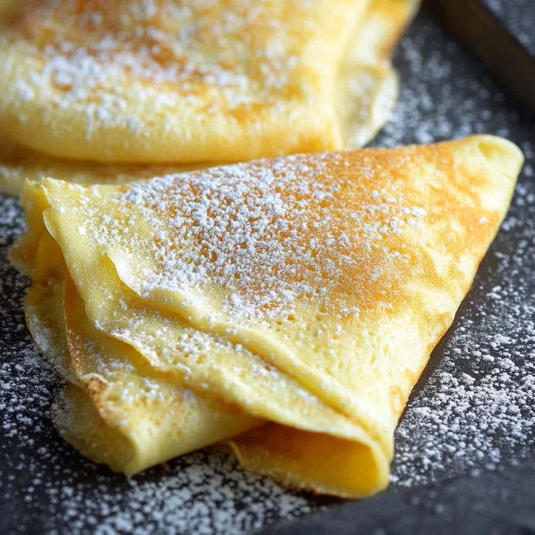 Scratch French Crepes