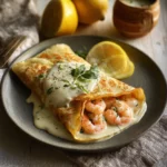 Seafood Crepes with Béchamel