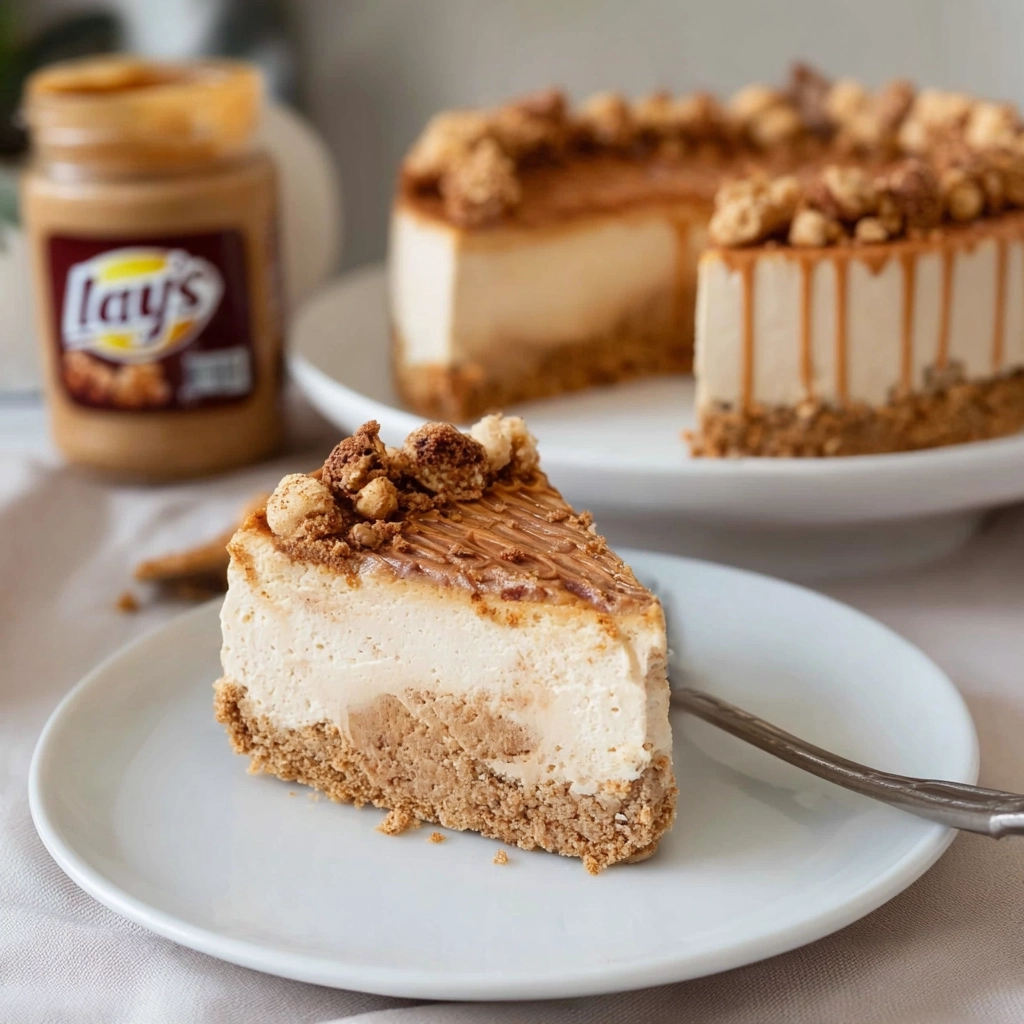 Speculoos Mousse Cake aérien façon entremets français 5 Speculoos Mousse Cake Serving