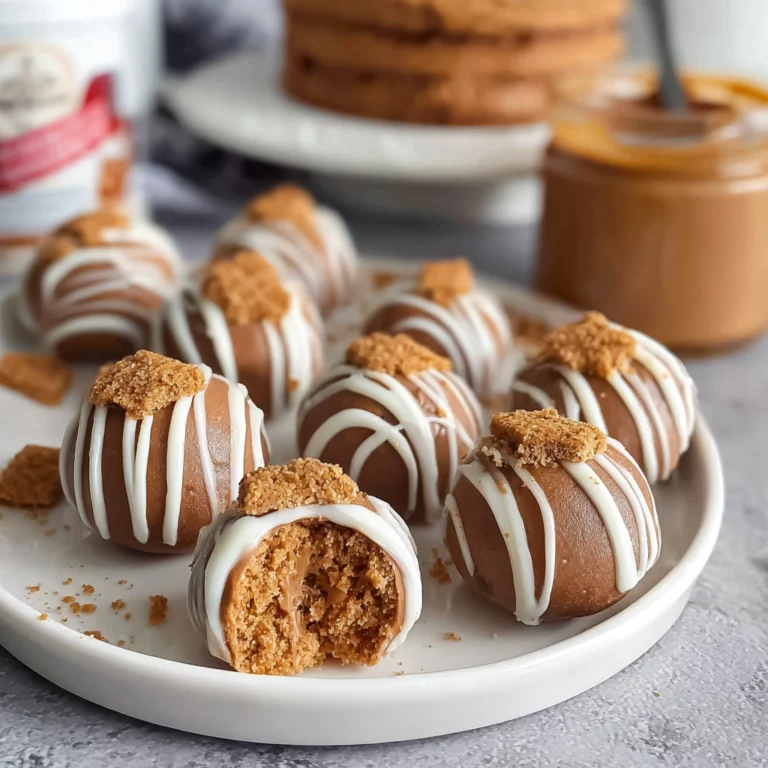Truffes au spéculoos