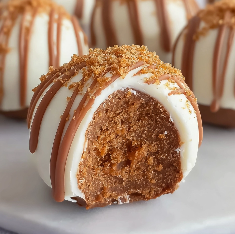 Truffes au spéculoos