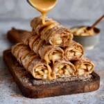 Vegan Apple Cinnamon Crepes