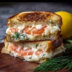 croque norvégien saumon fumé