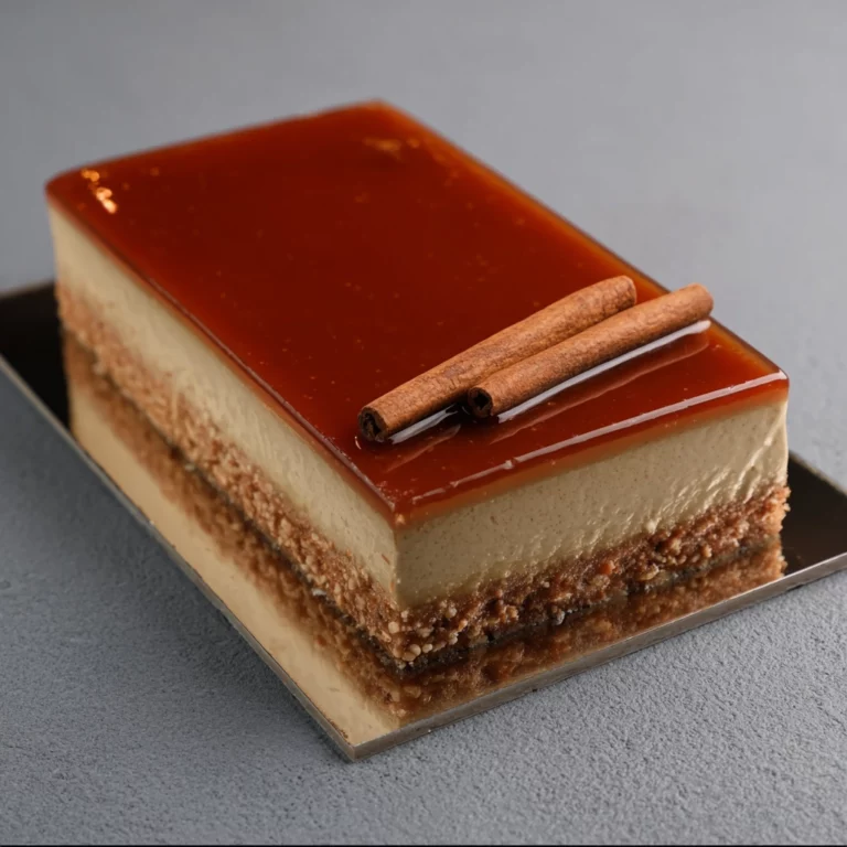 entremets caramel au beurre salé