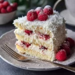 forêt blanche framboises chocolat blanc