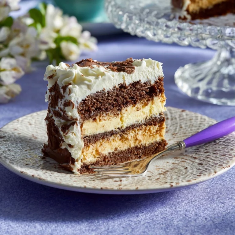 gâteau d’anniversaire chocolat vanille
