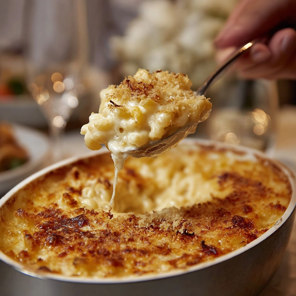 Gratin de macaronis Paul Bocuse : recette familiale riche et savoureuse 5 gratin de macaronis Paul Bocuse Serving