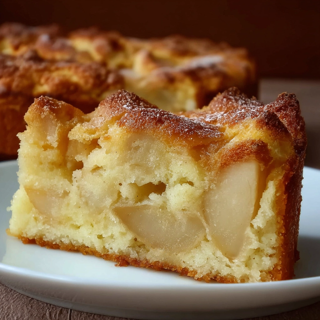 moelleux aux pommes de grand-mère Serving