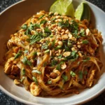 pad thaï au poulet facile