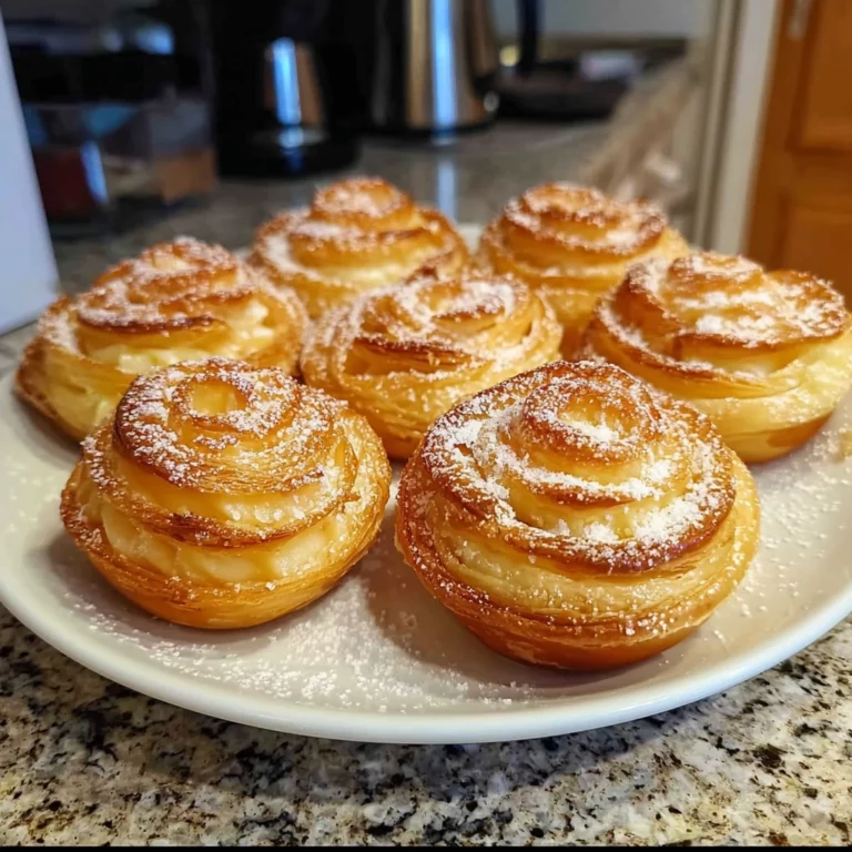 roulés feuilletés aux pommes