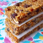 Barres céréales vegan