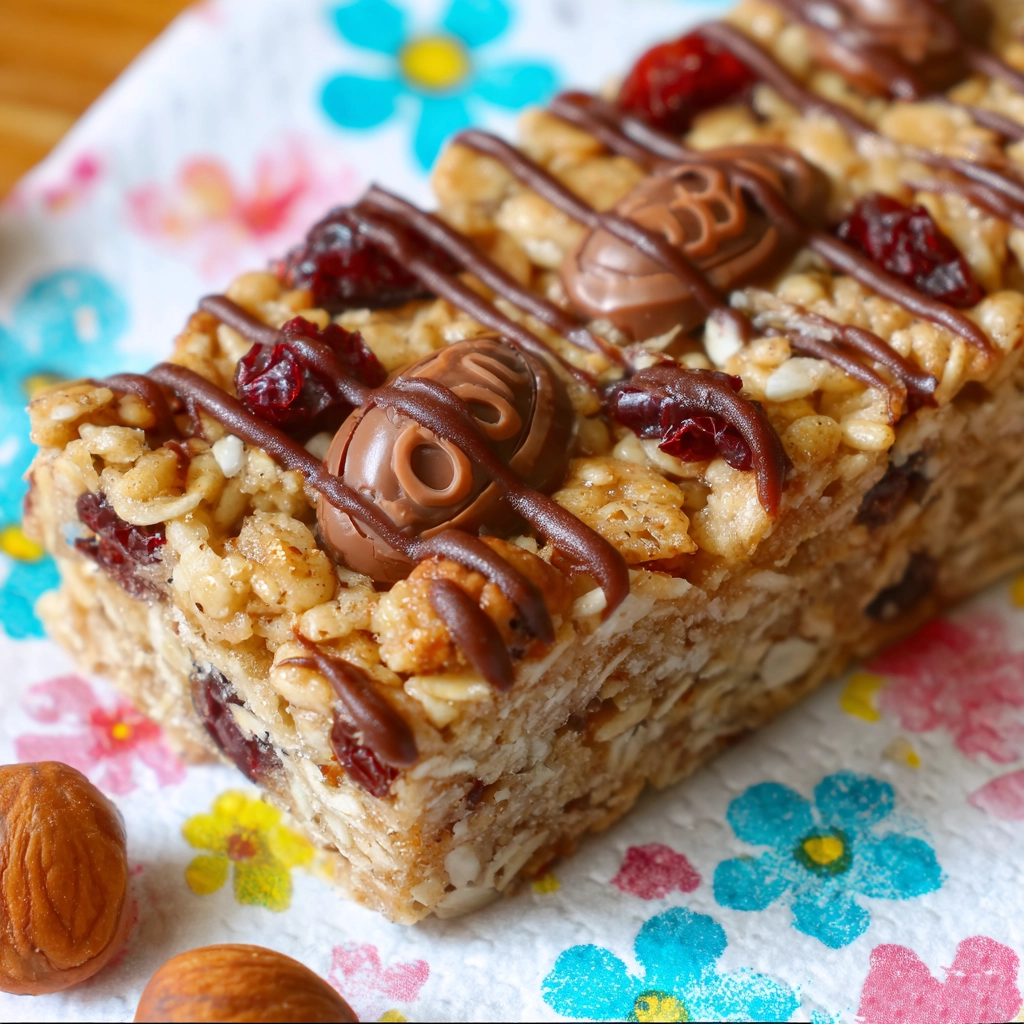 Barres céréales vegan