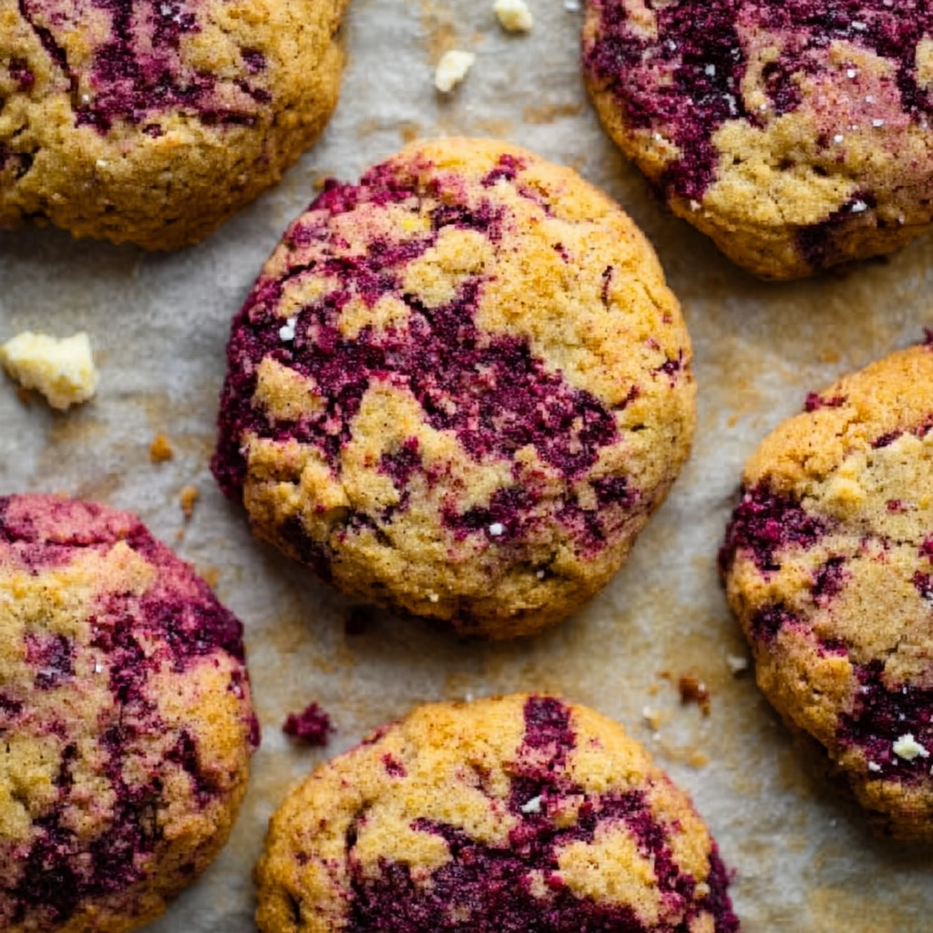 Biscuits framboises et chocolat blanc, recette maison facile 4 Biscuits framboises