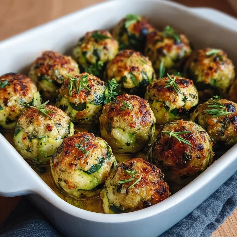 Boulettes de courgettes
