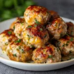 Boulettes de poulet fromage