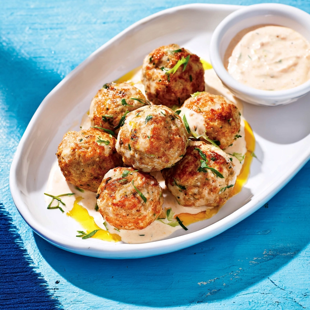 Boulettes de poulet légères à la courgette 4 Boulettes de poulet