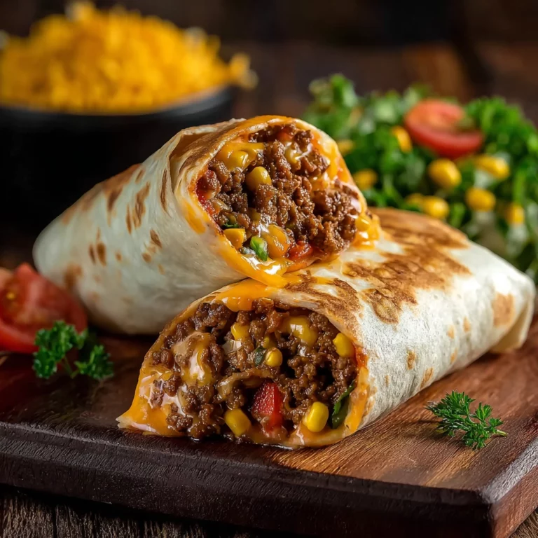 Burritos Bœuf Fromage
